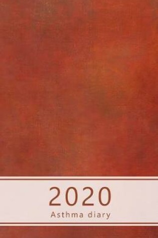 Cover of 2020 Asthma diary