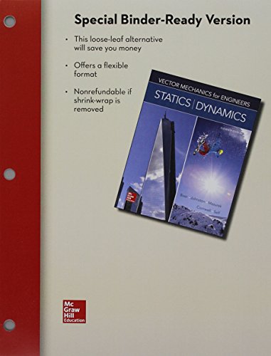 Book cover for Package: Loose Leaf for Vector Mechanics for Engineers: Statics and Dynamics with 2 Semester Connect Access Card