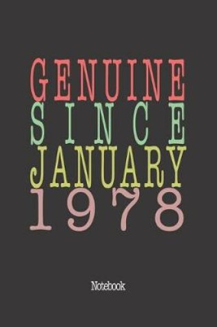 Cover of Genuine Since January 1978