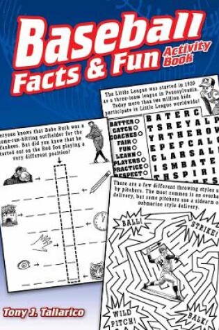 Cover of Baseball Facts & Fun Activity Book