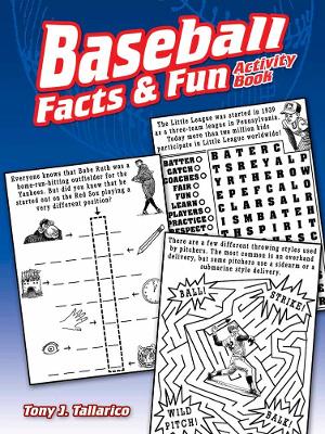 Book cover for Baseball Facts & Fun Activity Book