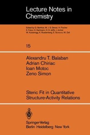 Cover of Steric Fit in Quantitative Structure-Activity Relations