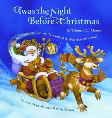 Book cover for Twas the Night Before Christmas