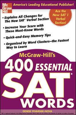 Book cover for McGraw-Hill's 400 Essential SAT Words