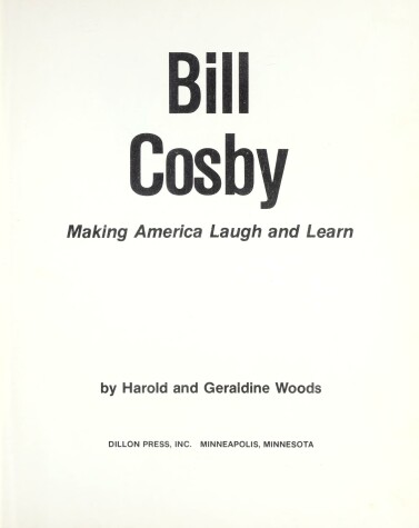 Book cover for Bill Cosby, Making America Laugh and Learn