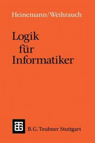 Cover of Logik für Informatiker