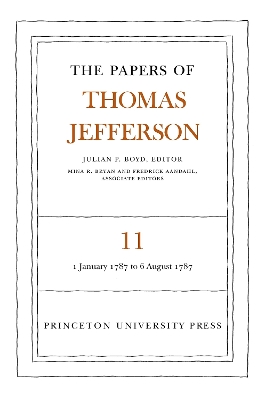 Book cover for The Papers of Thomas Jefferson, Volume 11