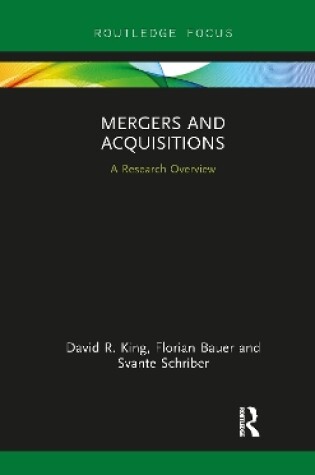 Cover of Mergers and Acquisitions