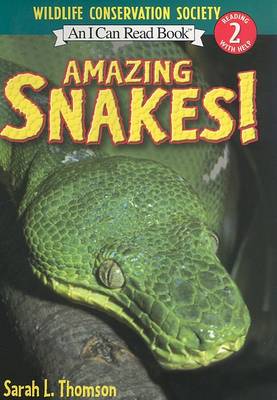 Book cover for I Can Read Amazing Snakes