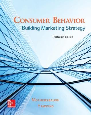 Book cover for Consumer Behavior: Building Marketing Strategy