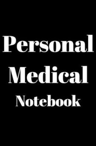 Cover of personal medical notebook
