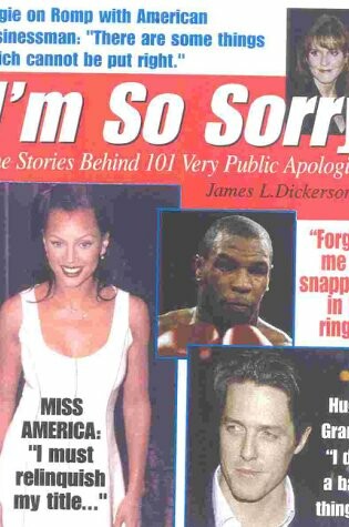 Cover of I'm So Sorry