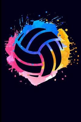 Book cover for Volleyball Journal Notebook