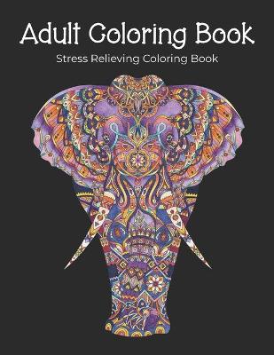 Book cover for Adult Coloring Book l Stress Relieving Coloring Book