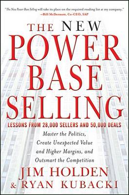 Book cover for The New Power Base Selling