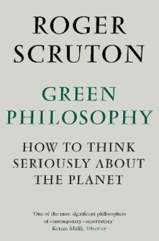 Cover of Green Philosophy