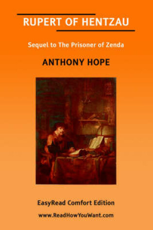 Cover of Rupert of Hentzau [Easyread Comfort Edition]