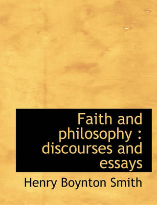 Book cover for Faith and Philosophy