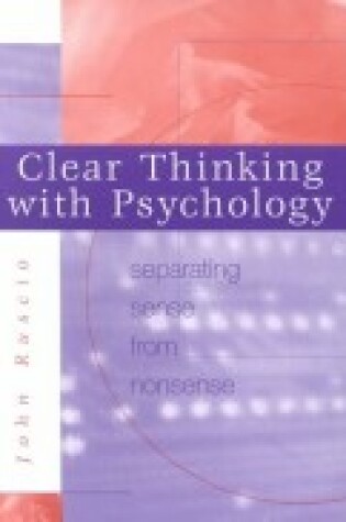 Cover of Clear Thinking with Psychology