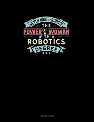 Book cover for Never Underestimate The Power Of A Woman With A Robotics Degree