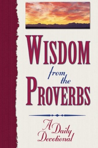 Cover of Wisdom from the Proverbs-Hb