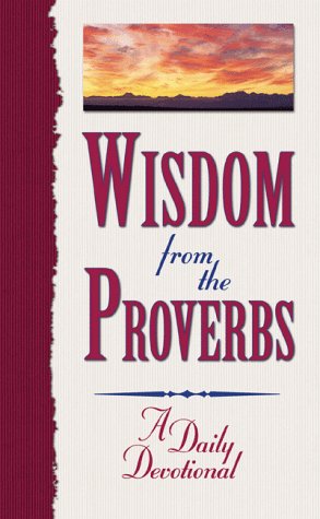 Book cover for Wisdom from the Proverbs-Hb