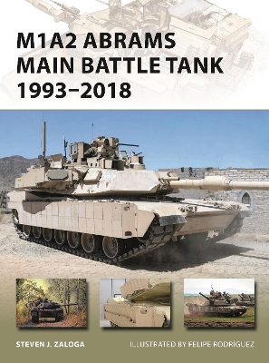 Book cover for M1A2 Abrams Main Battle Tank 1993-2018