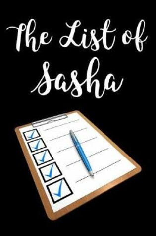 Cover of The List of Sasha