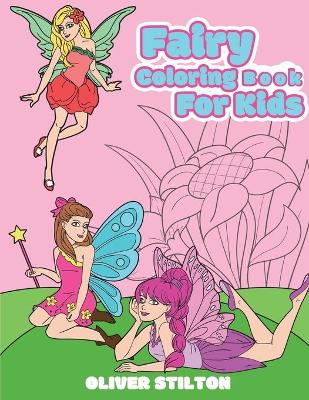 Book cover for Fairy Coloring Book for Kids