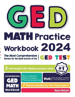 Book cover for GED Math Practice Workbook