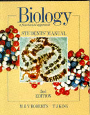 Book cover for Biology - a Functional Approach Student's Manual