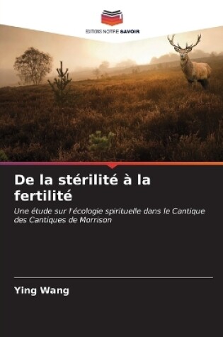 Cover of De la stérilité à la fertilité