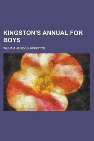 Cover of Kingston's Annual for Boys