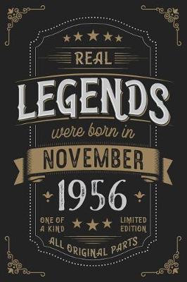 Book cover for Real Legends were born in November 1956