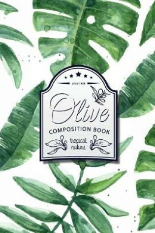 Cover of Olive Composition Book