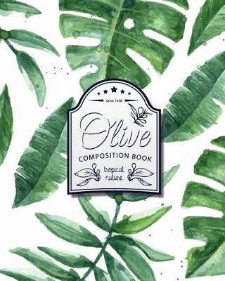 Book cover for Olive Composition Book