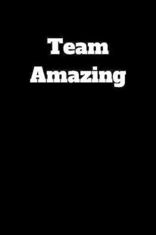 Cover of Team Amazing