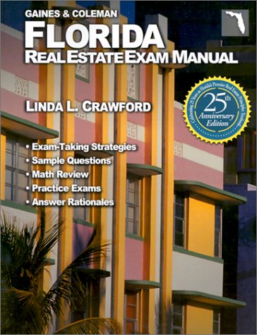 Book cover for Florida Real Estate Exam Manual