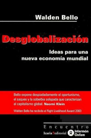 Cover of Desglobalizacion