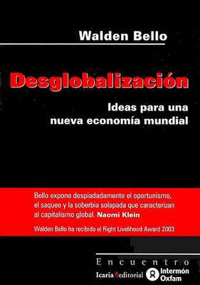 Book cover for Desglobalizacion