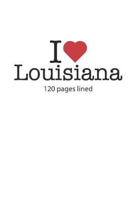 Book cover for I love Louisiana