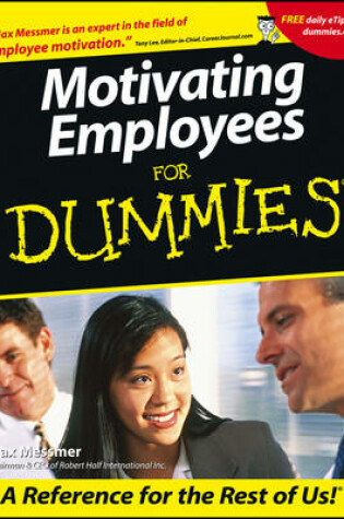 Cover of Motivating Employees For Dummies