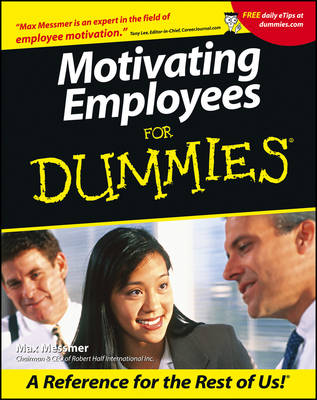 Book cover for Motivating Employees For Dummies