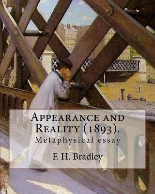 Book cover for Appearance and Reality (1893). By