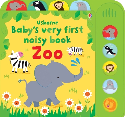 Book cover for Baby's Very First Noisy book Zoo
