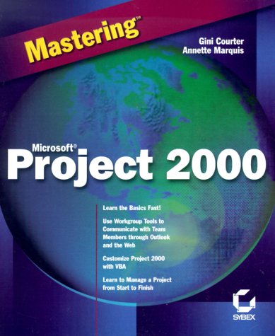 Book cover for Mastering Microsoft Project 2000