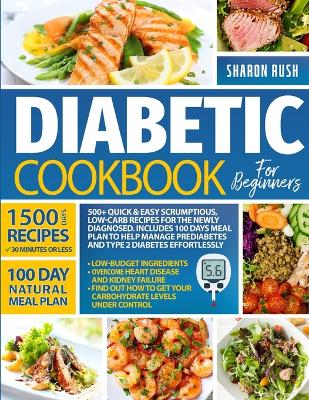 Book cover for The Diabetic Cookbook for Beginners