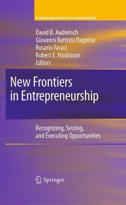 Cover of New Frontiers in Entrepreneurship