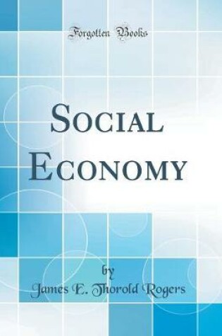 Cover of Social Economy (Classic Reprint)