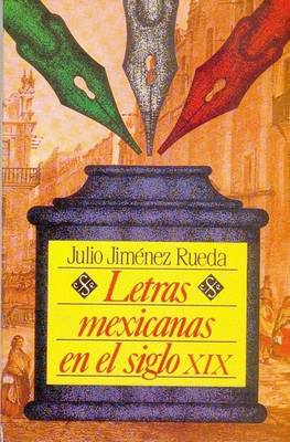 Cover of Letras Mexicanas En El Siglo XIX